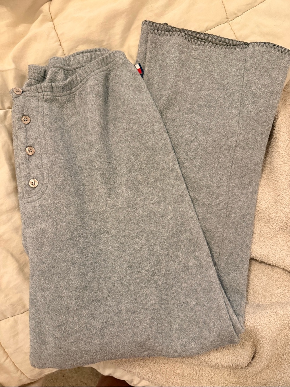 Tommy Hilfiger Gray Cozy Fleece Pajama Pants
